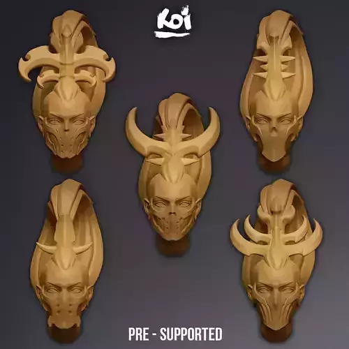 Drifters - Miniature Heads