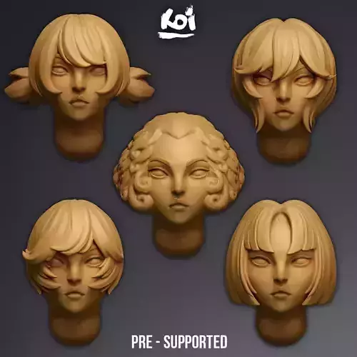 Briarbound - Miniature Heads