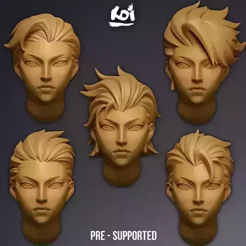 Jade Claws - Miniature Heads