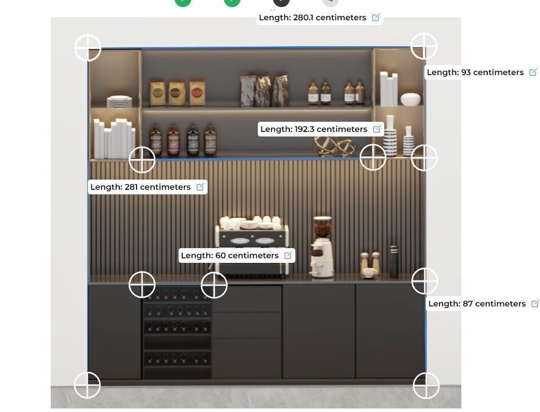 Ultimate Coffee Bar Collection  5 in 1 Interior Scene Bundle 3D model_12