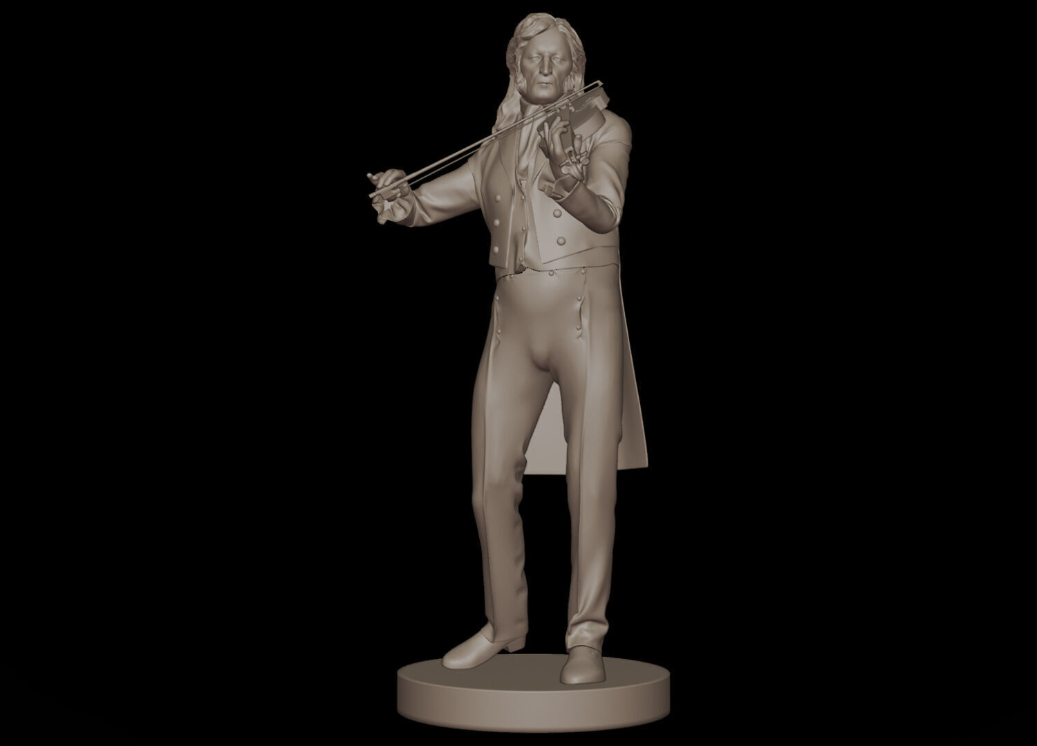 Violinist 3D print model_1