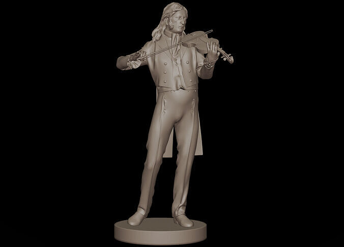 Violinist  3D print model