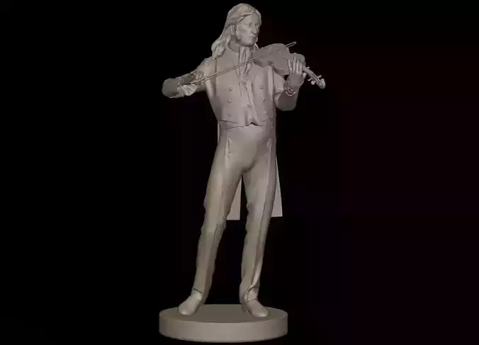Violinist  3D print model