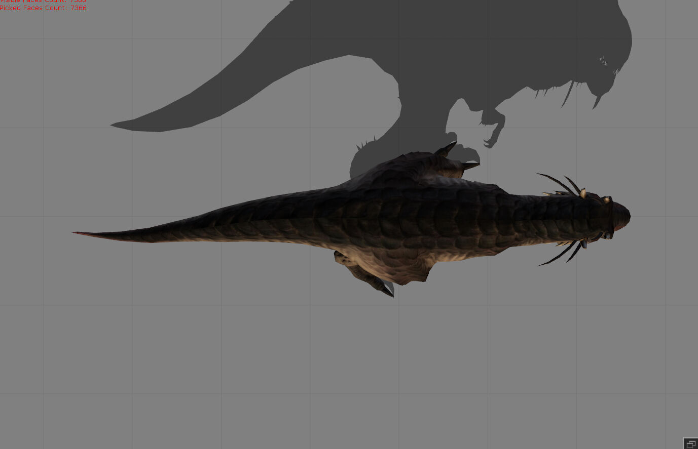 Tyrannosaurs Animal Low-poly 3D model_8