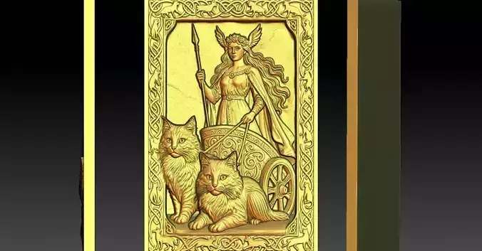 1  Freya CNC Relief Model