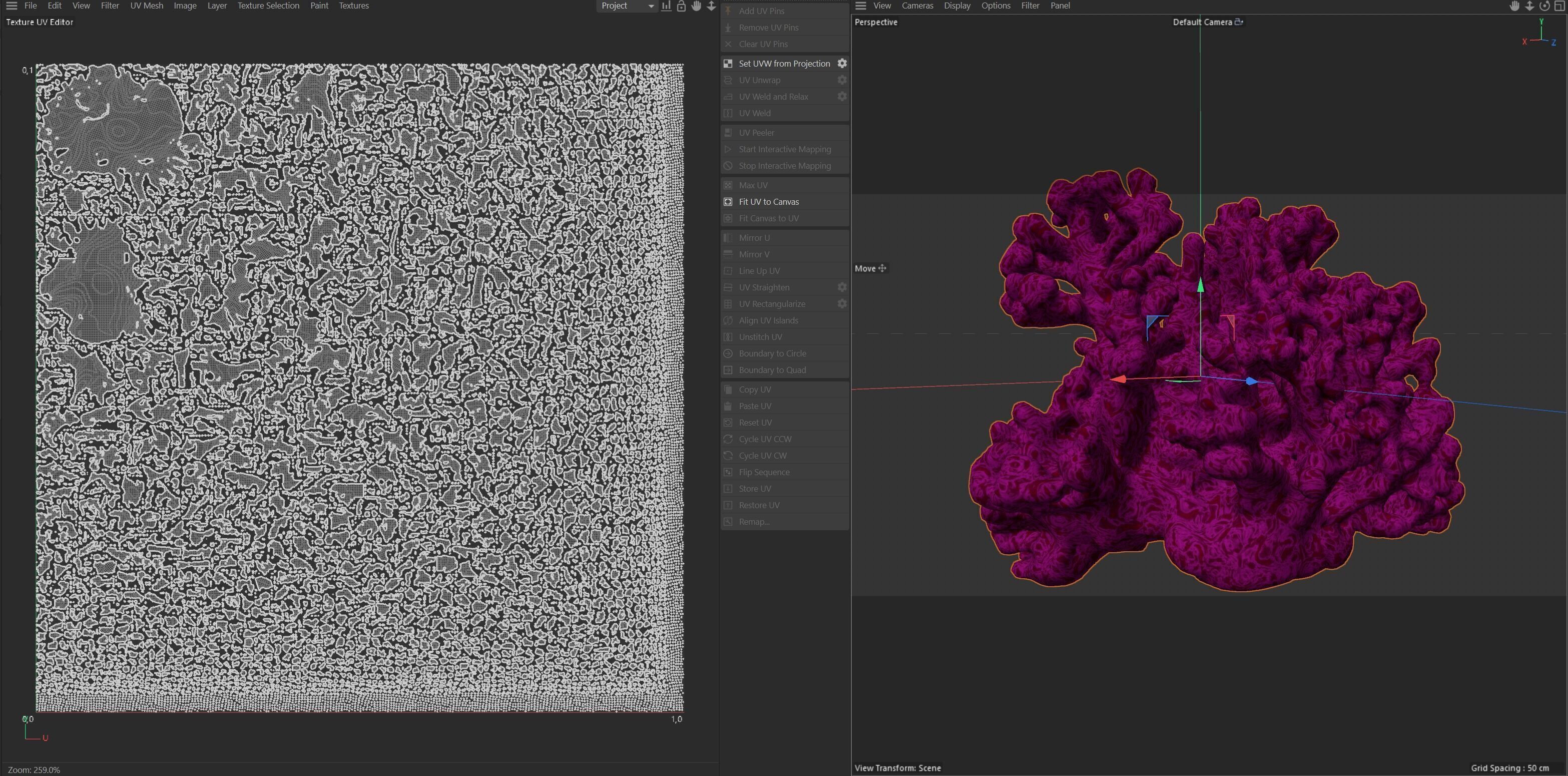Coral reef v2  Low-poly 3D model_6