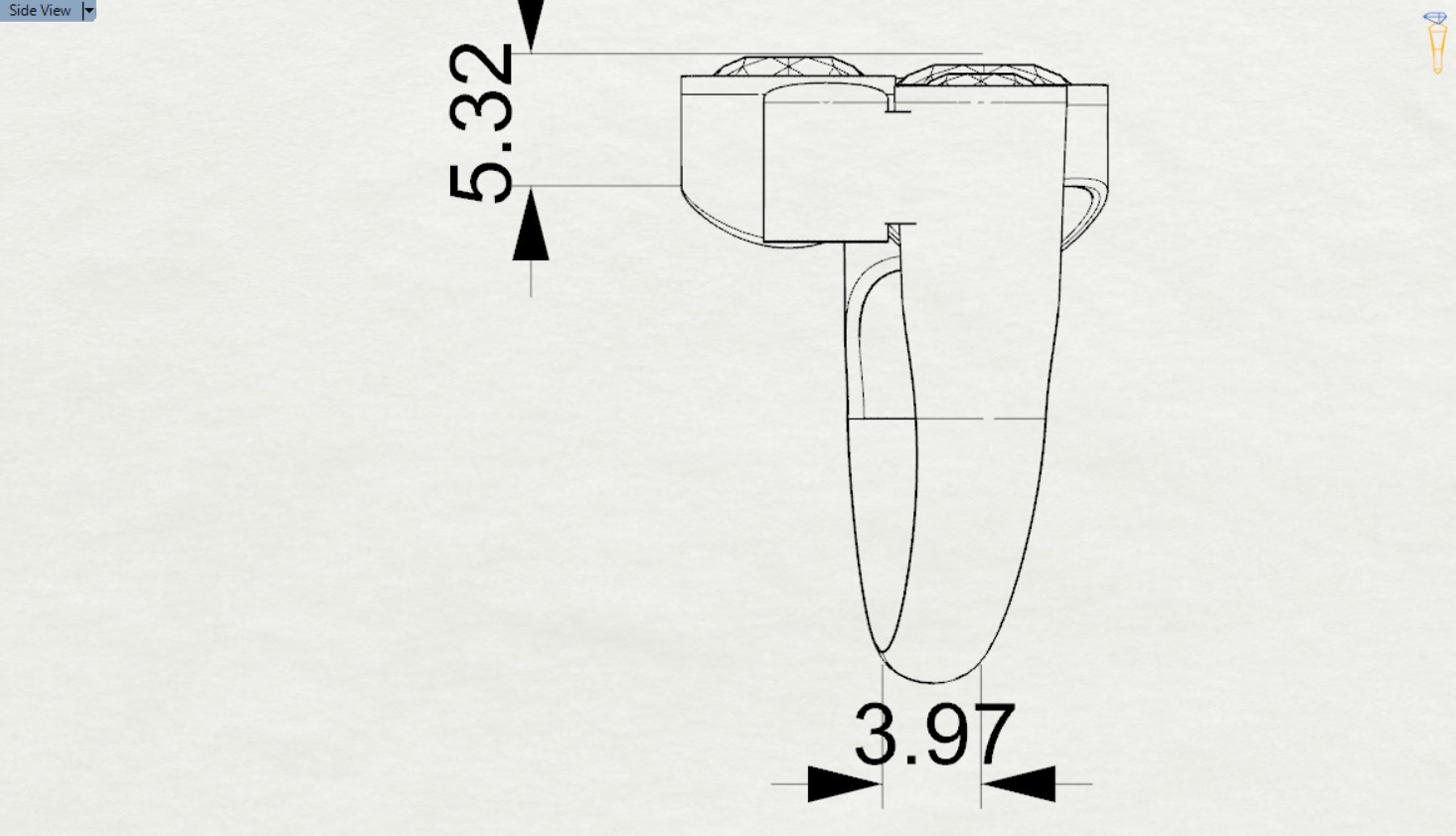Women gold Ring jr00150 3D print model_23