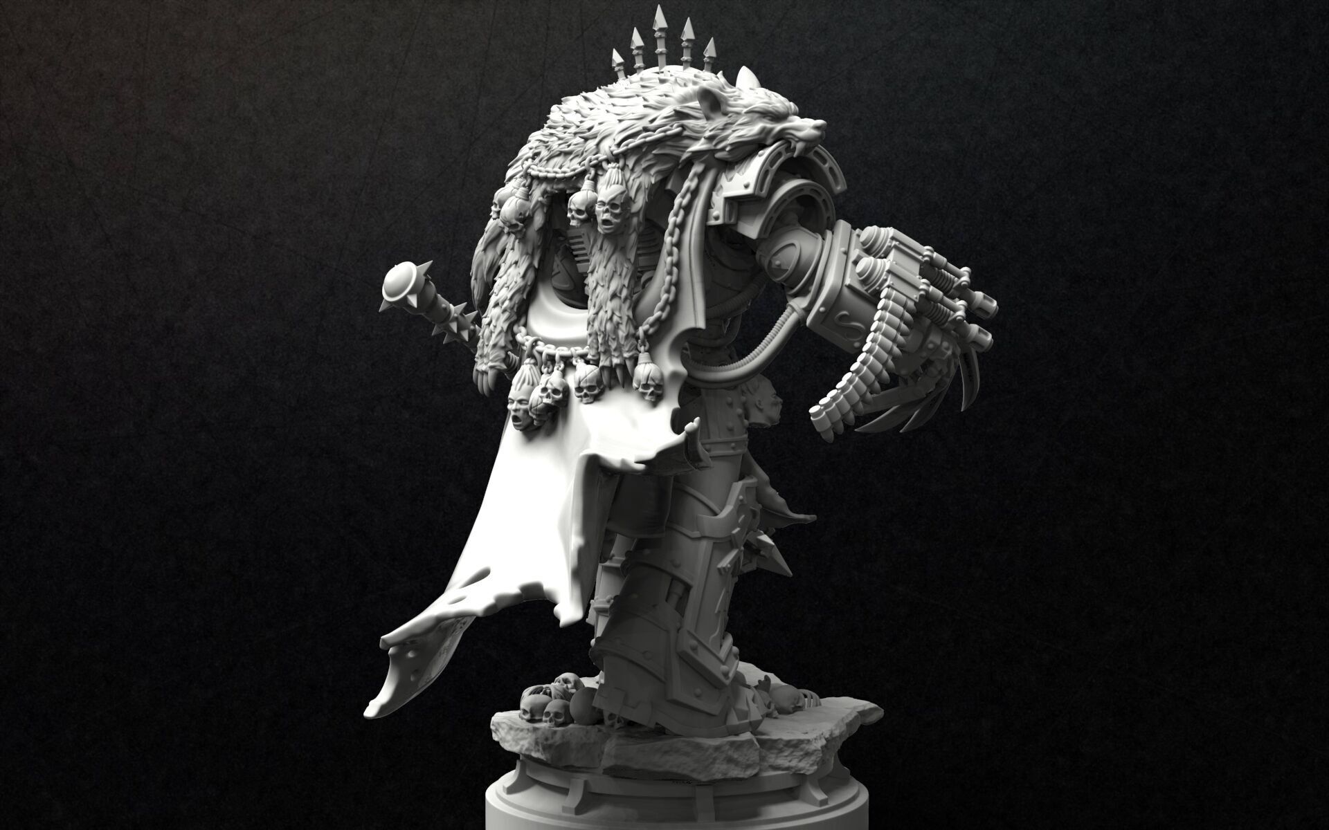 THE MASTER OF WAR KNIGHT 3D print model_4