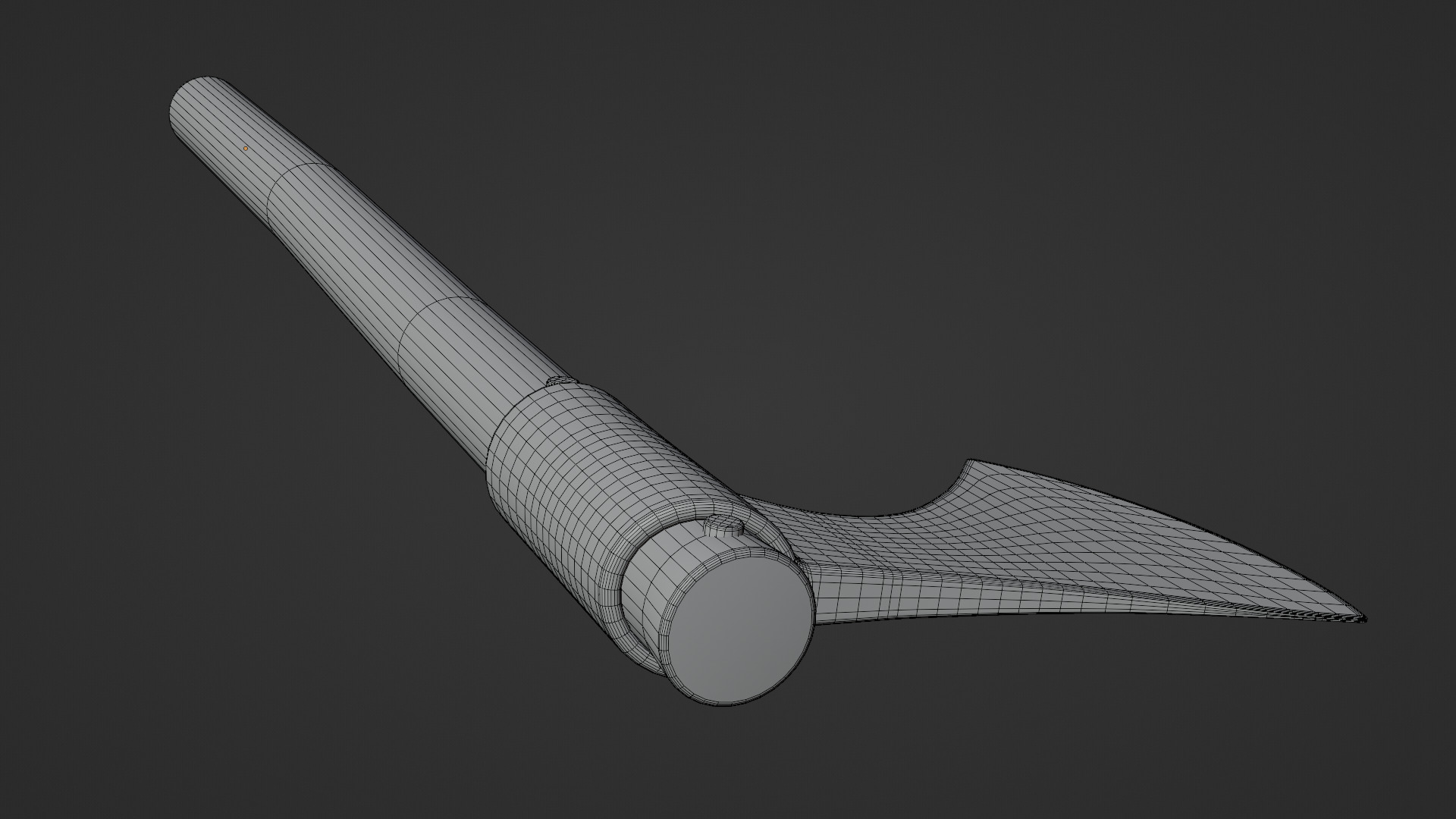 3D Medieval One Handed Axe Game Ready PBR Low-poly 3D model_6