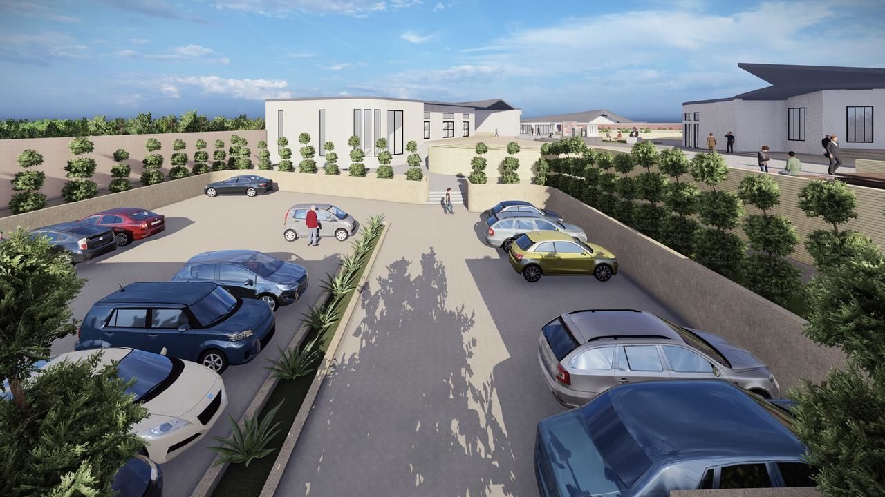 Urban Book Passage Architectural Concept Design 3D model_15