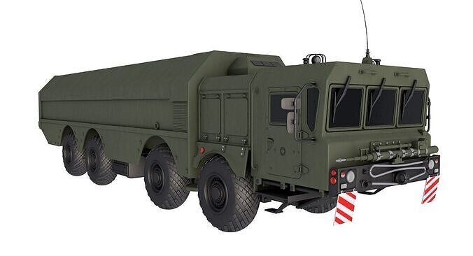 Russia coastal defence system K 300P 3D model