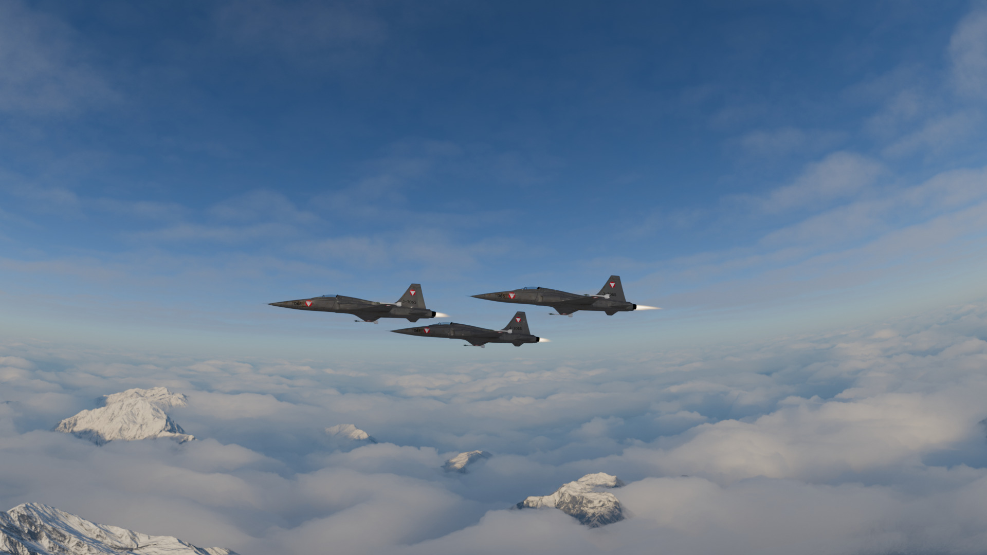 F-5E Tiger II 3D model_2