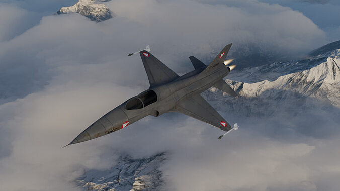 F-5E Tiger II 3D model