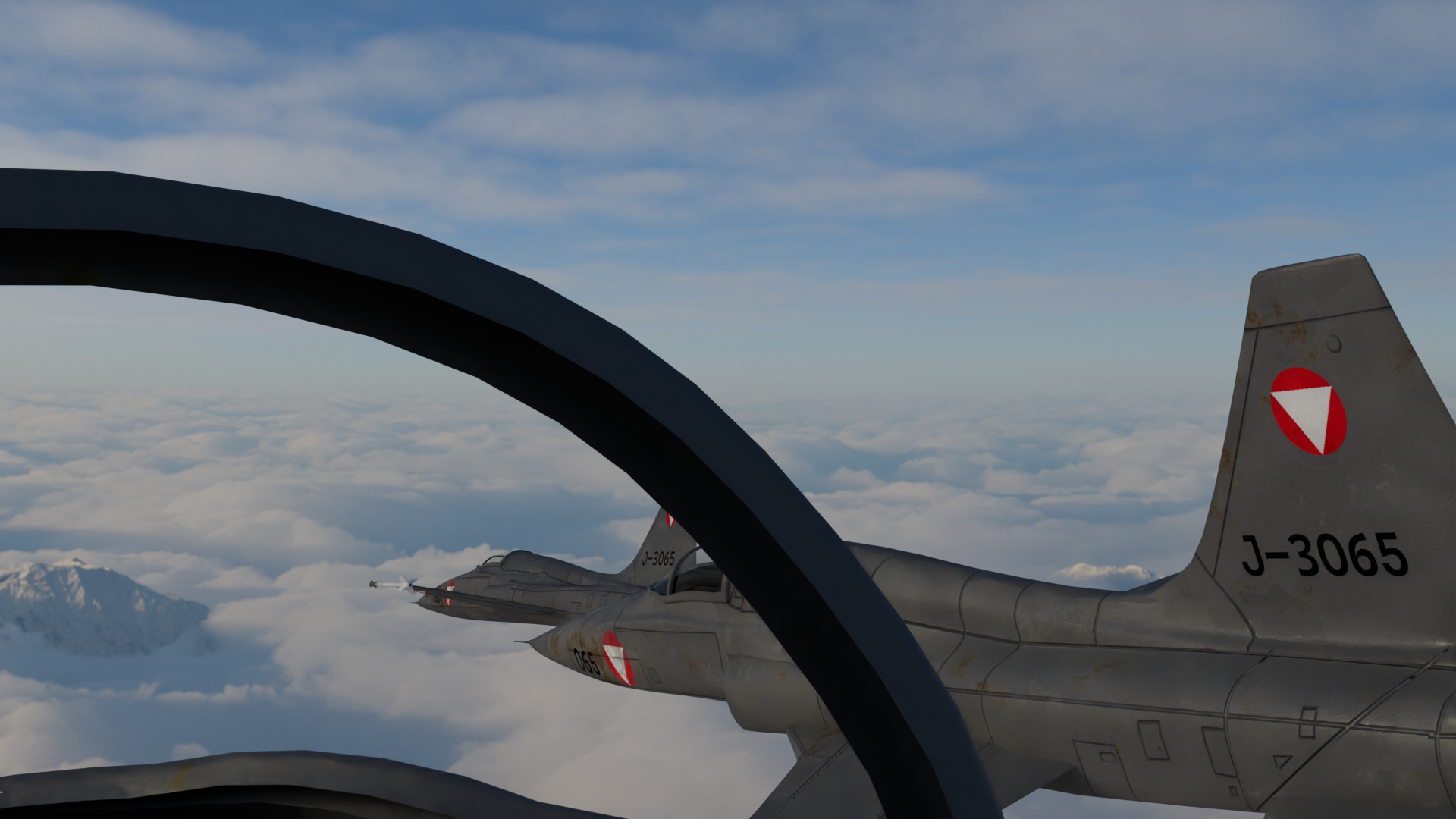 F-5E Tiger II 3D model_4