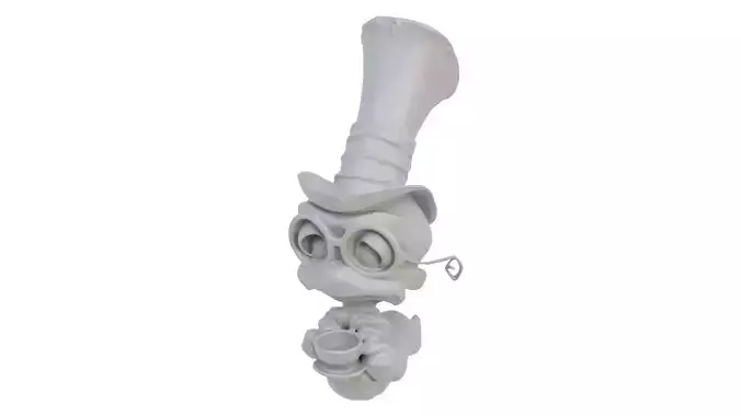 Cartoon character worm