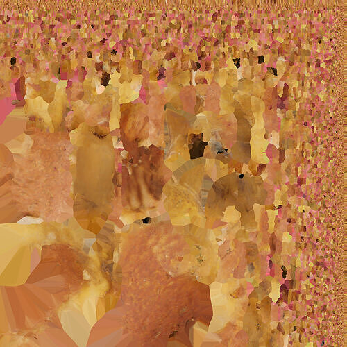 Up close Peach Texture  3D model