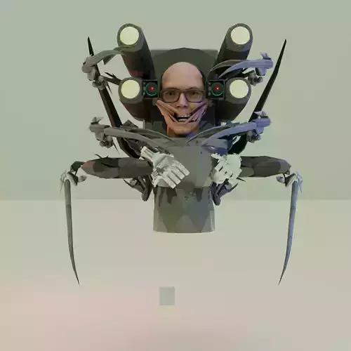 scientifico skibidi toilet 3D model