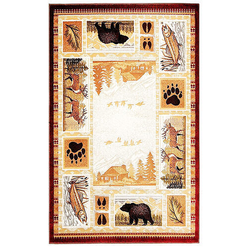 Champion Rugs Wildlife Nature Low-poly 3D model