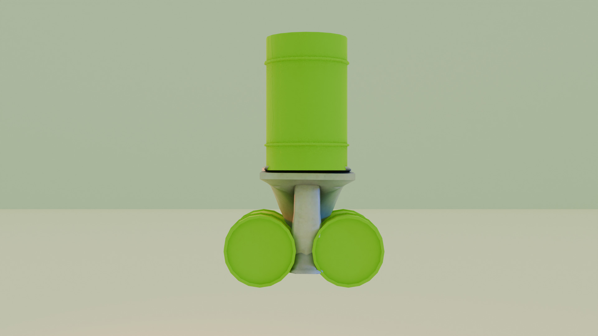 Skibidi Toxic Skull  3D model_3