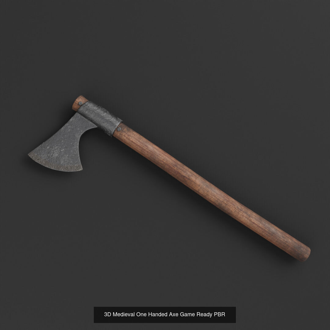 3D Medieval Axe Collection _3