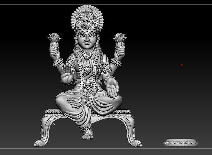 Laxmi Mata 3D print model 3D print model