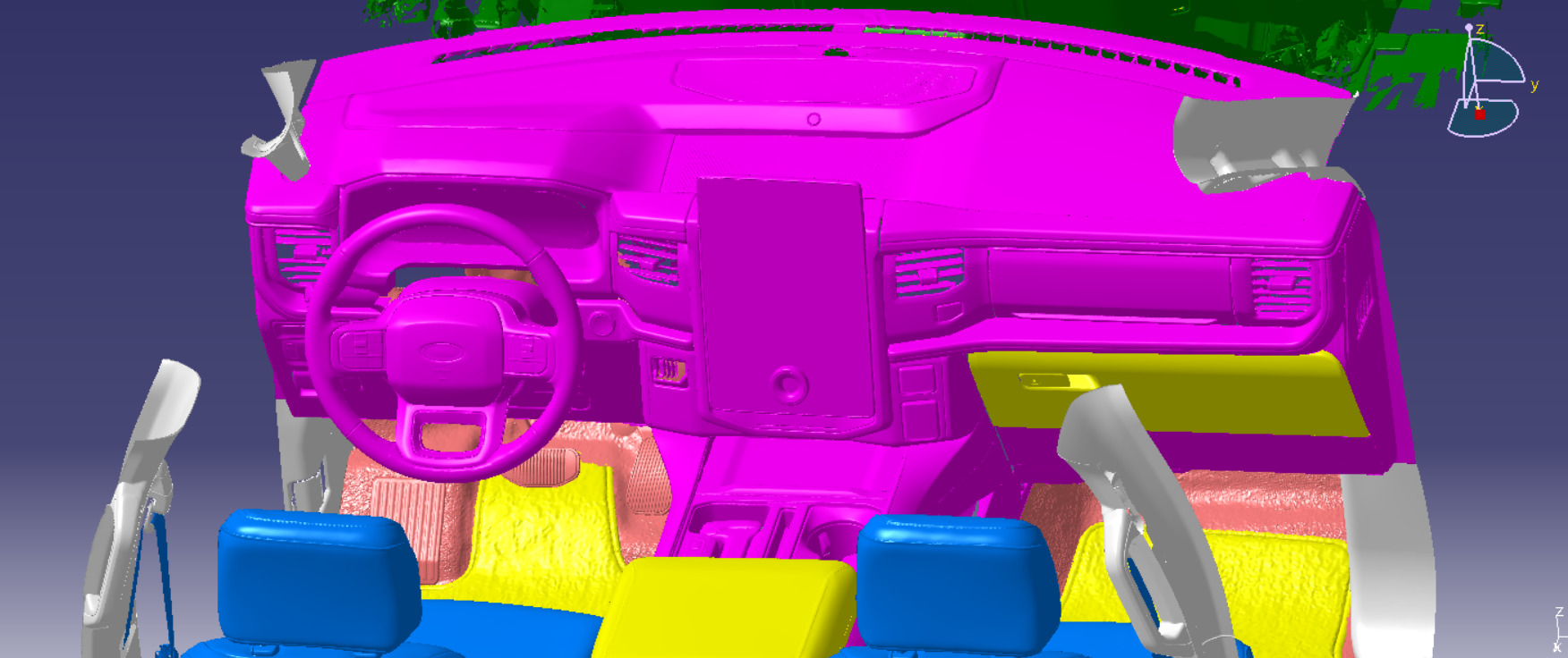  F150 Lightning 2022 Vehicle 3d scan data 3D model_9