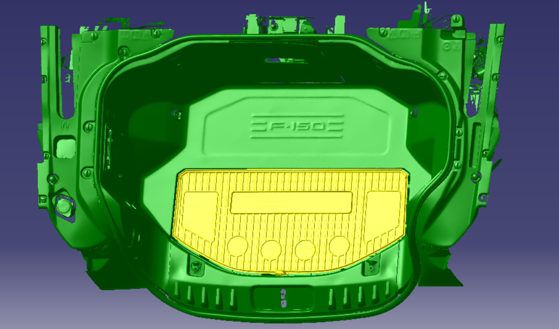  F150 Lightning 2022 Vehicle 3d scan data 3D model_8