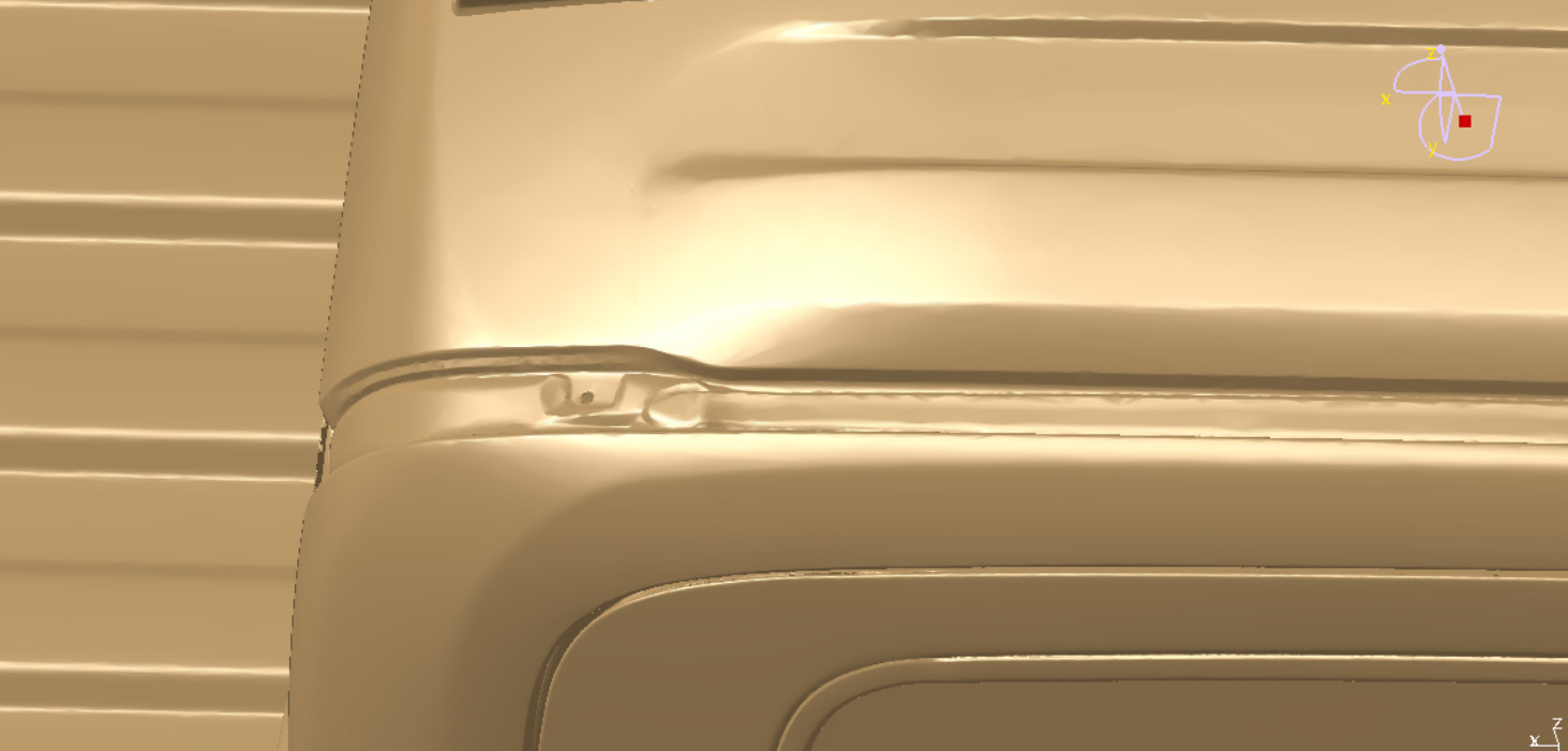  F150 Lightning 2022 Vehicle 3d scan data 3D model_16