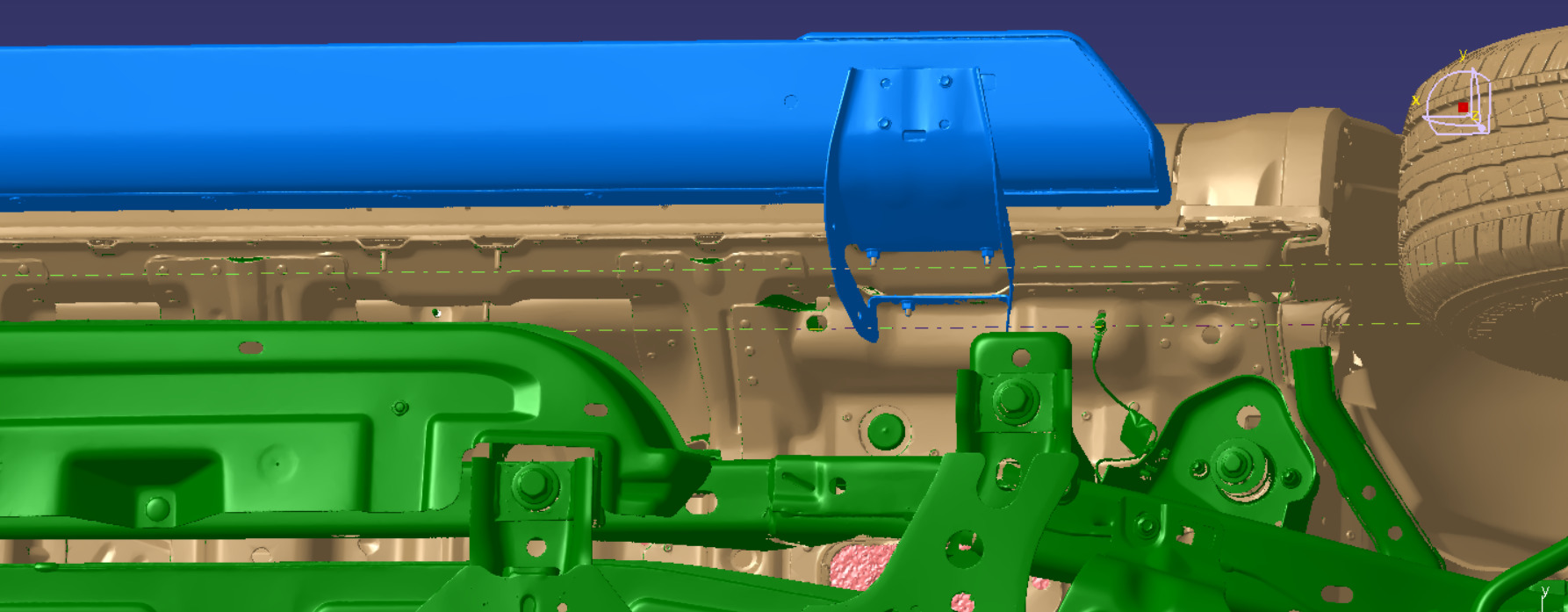  F150 Lightning 2022 Vehicle 3d scan data 3D model_17