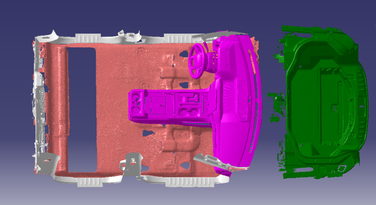  F150 Lightning 2022 Vehicle 3d scan data 3D model_11