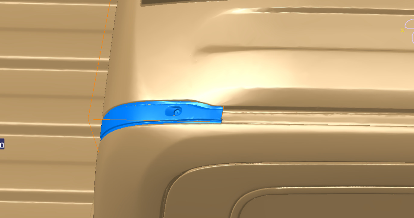  F150 Lightning 2022 Vehicle 3d scan data 3D model_15