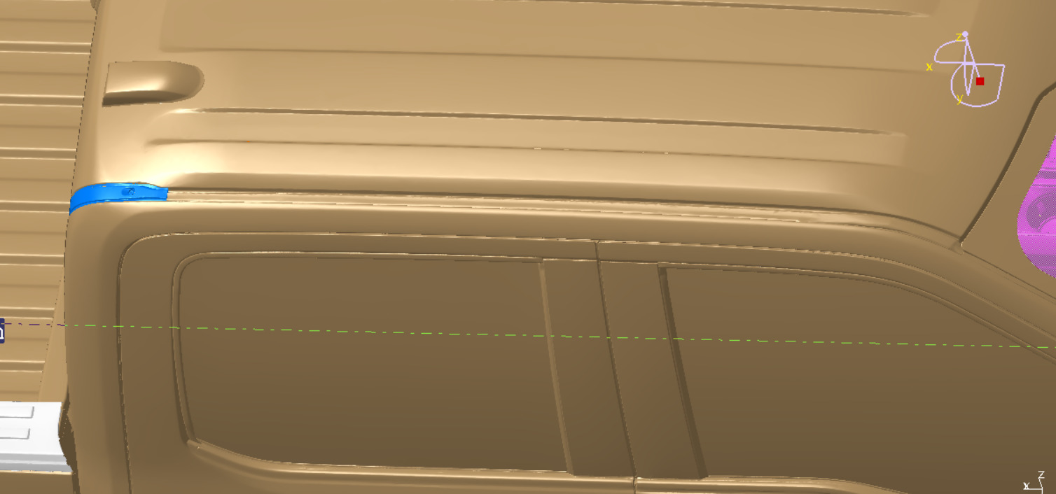  F150 Lightning 2022 Vehicle 3d scan data 3D model_14