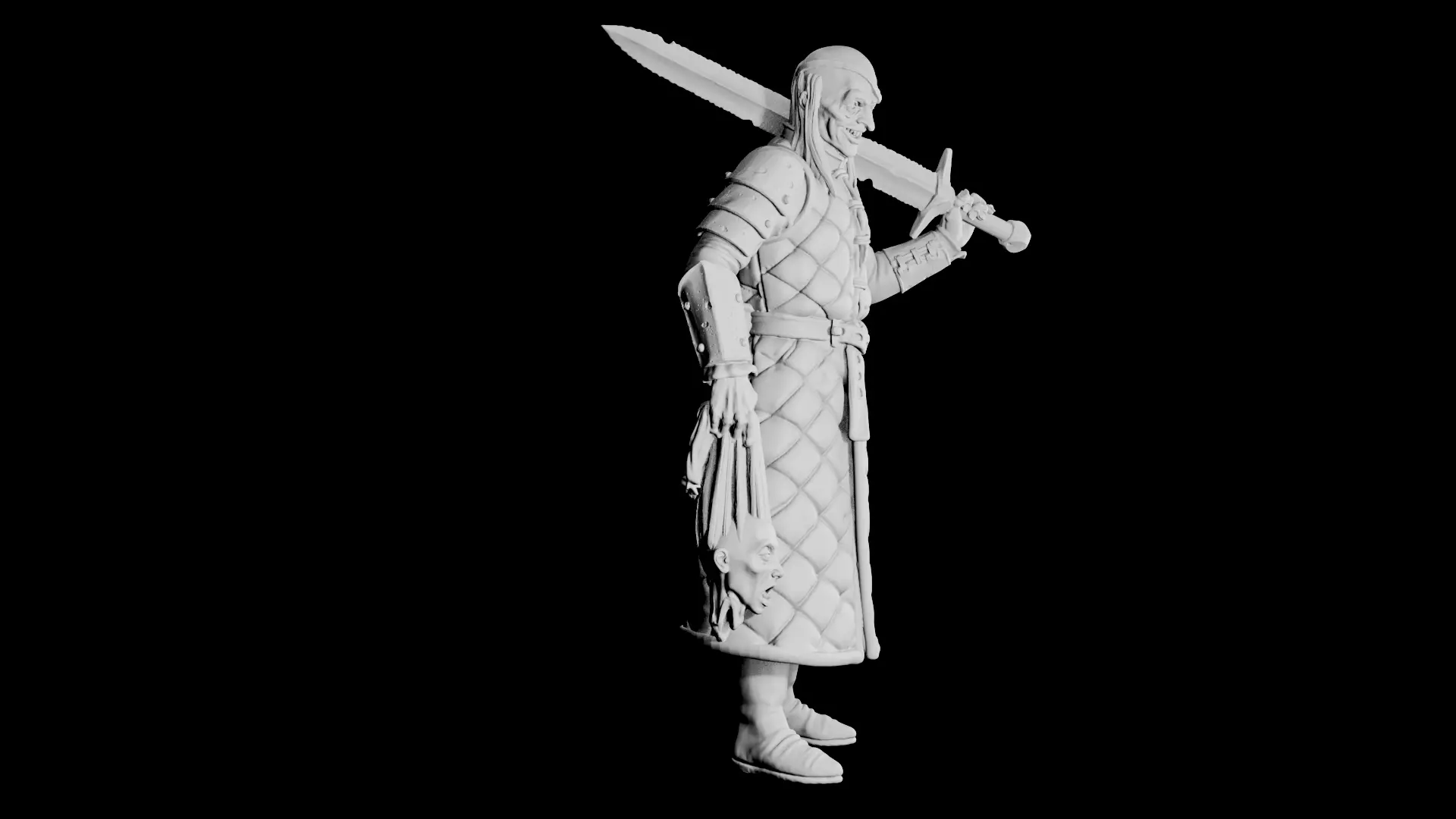 zombi killer 3D print model_1