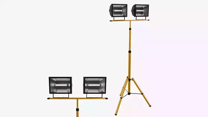 Footed Construction Lights