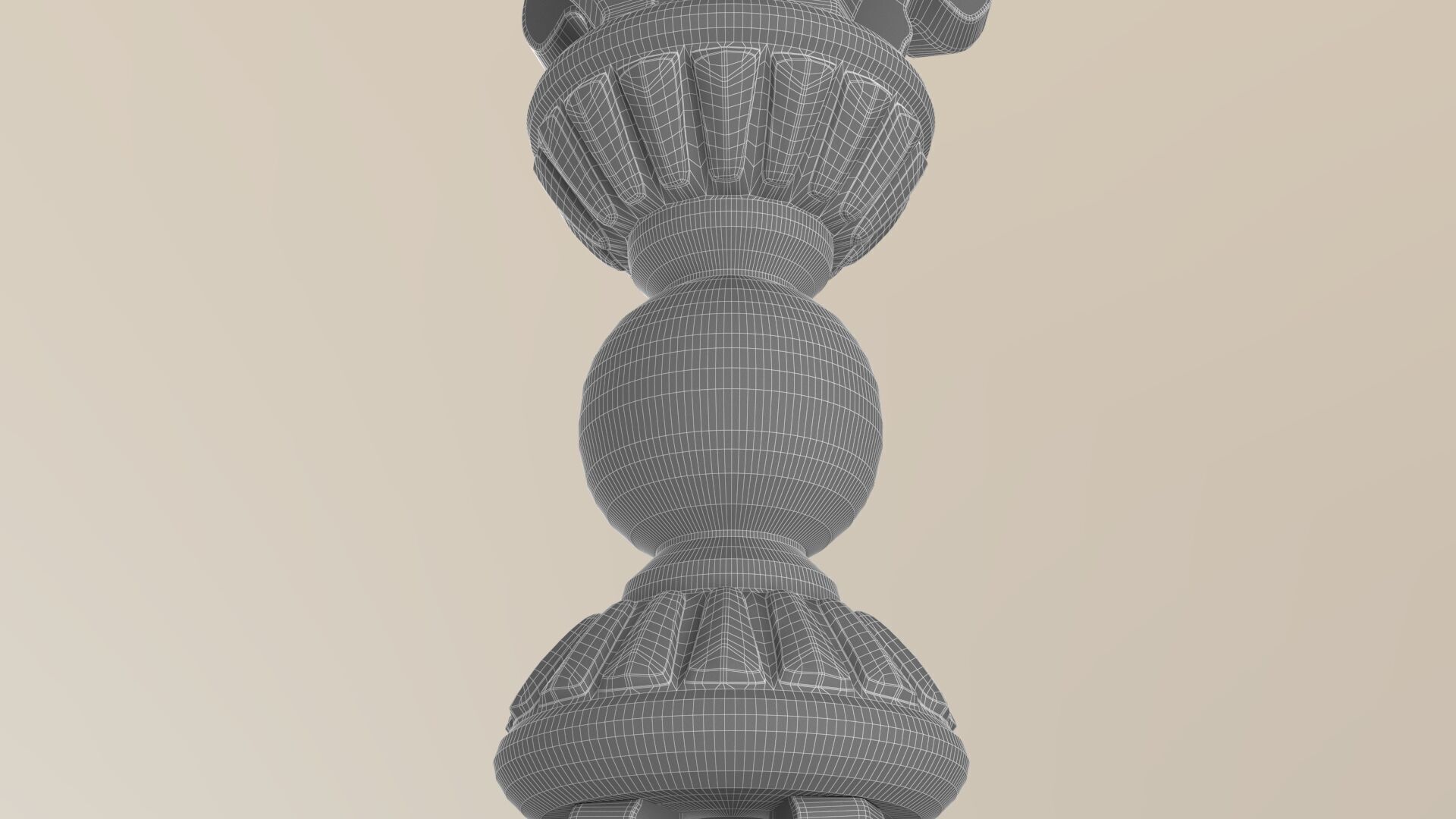 Vajra Ritual Thunderbolt Weapon 3D model_18