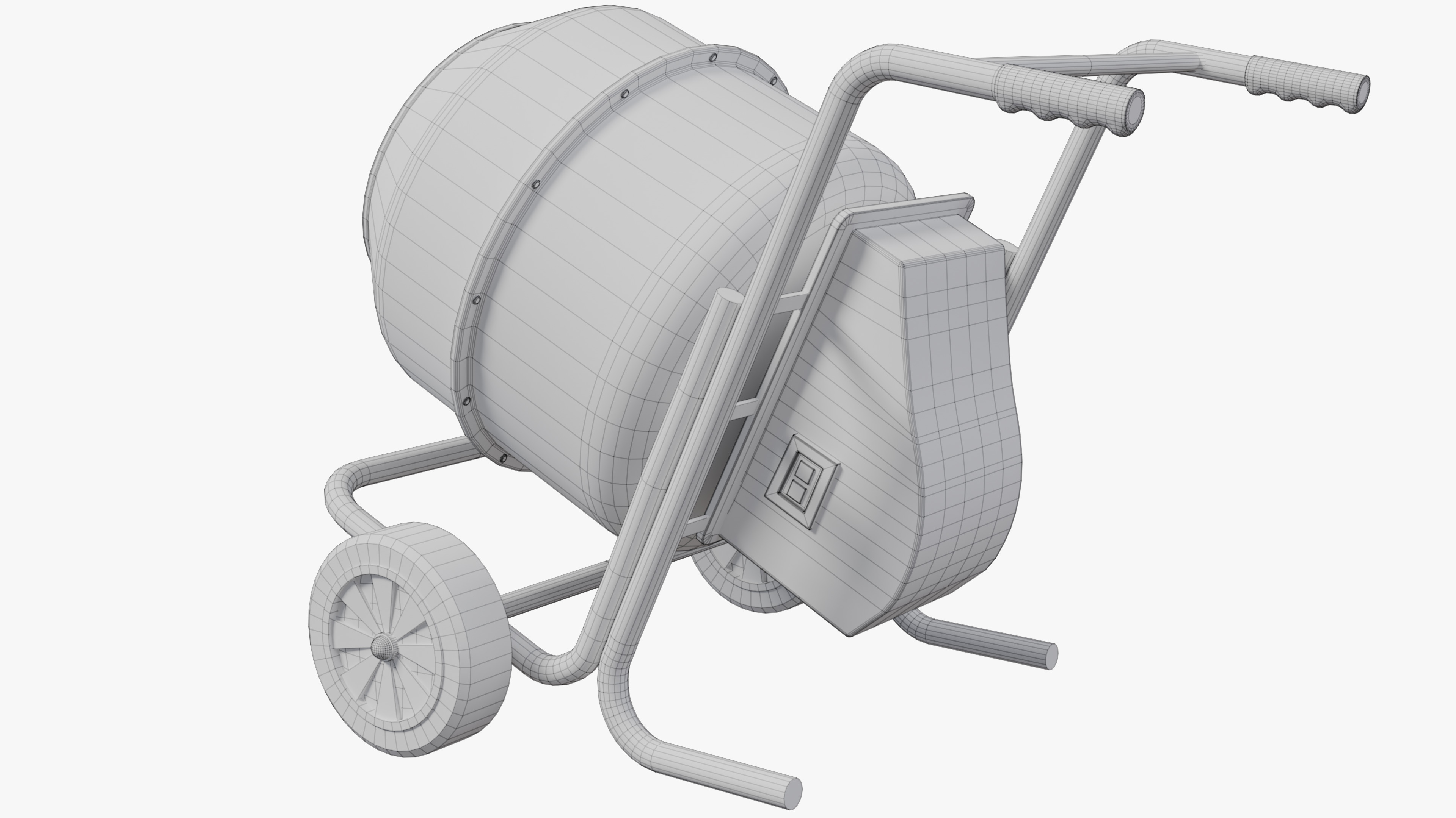 MEGA Construction Materials Collection Low-poly 3D model_34