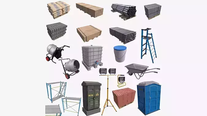 MEGA Construction Materials Collection