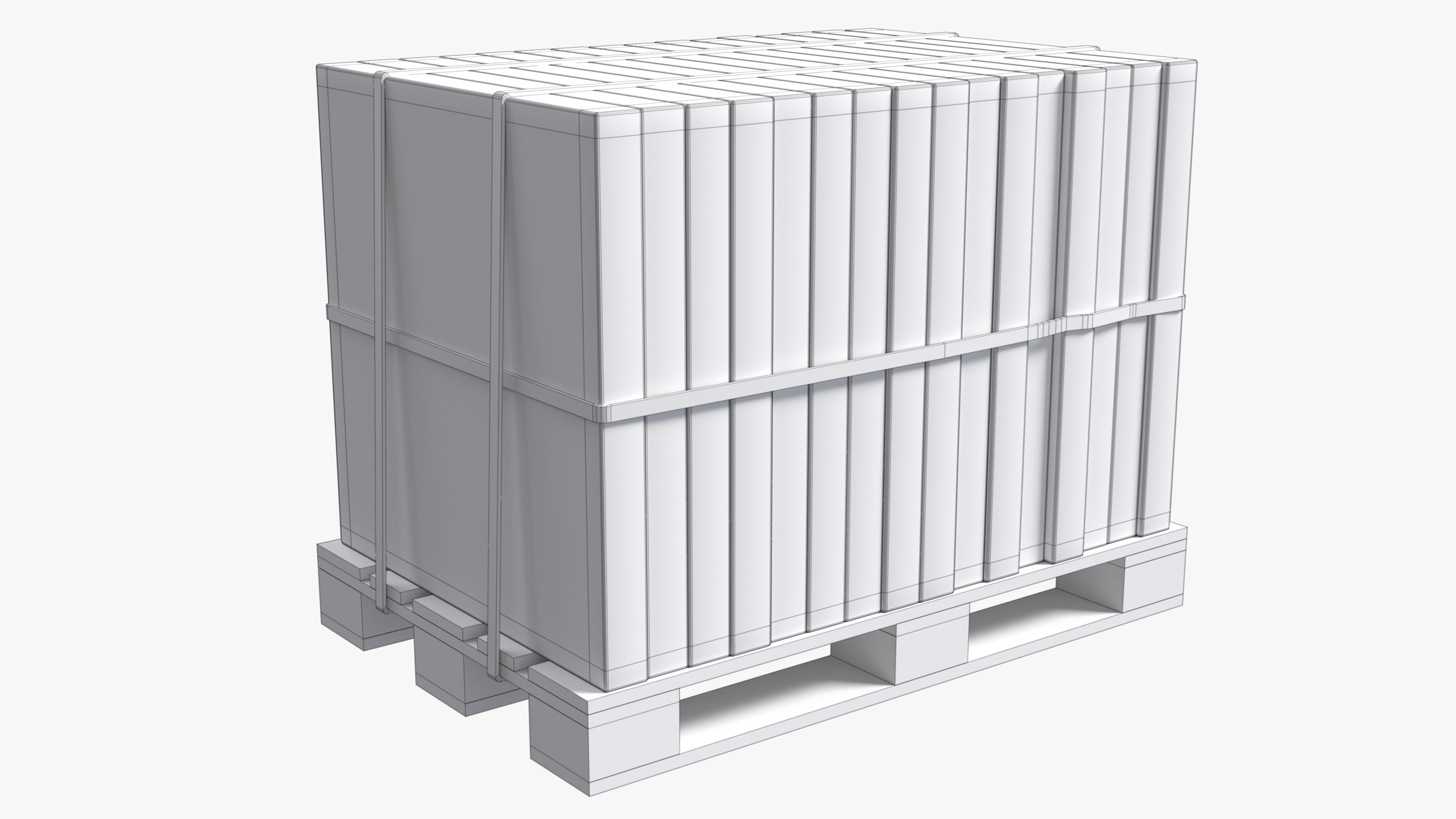 MEGA Construction Materials Collection Low-poly 3D model_32