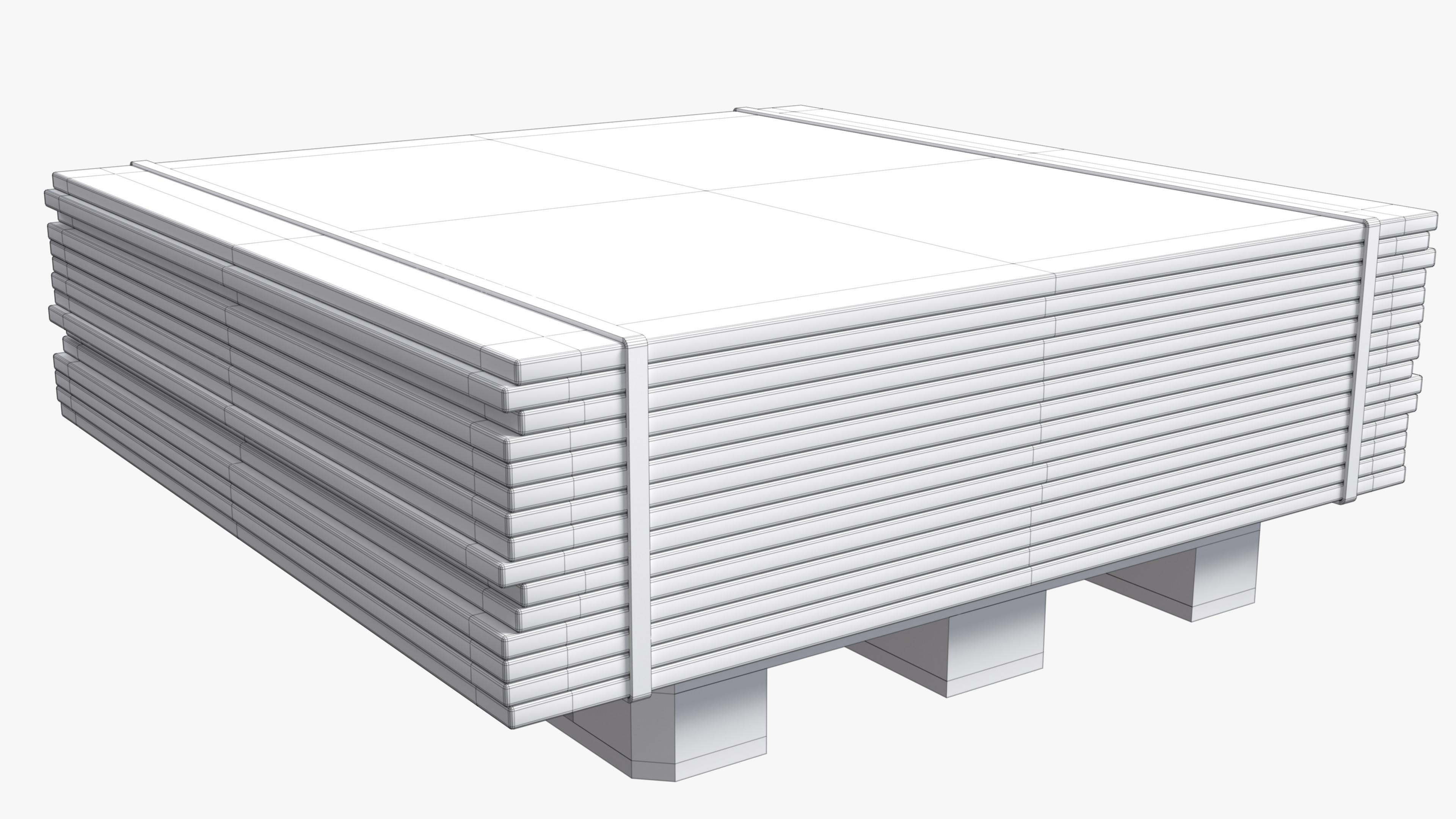 MEGA Construction Materials Collection Low-poly 3D model_40