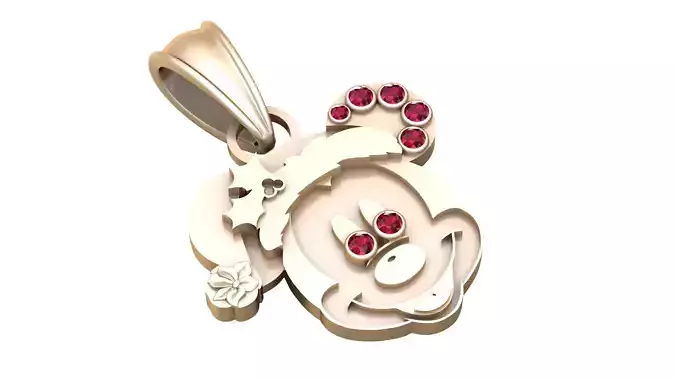 Christmas Pendant 3D printable model 3D print model Christmas Pendant 3D printable model 3D print model