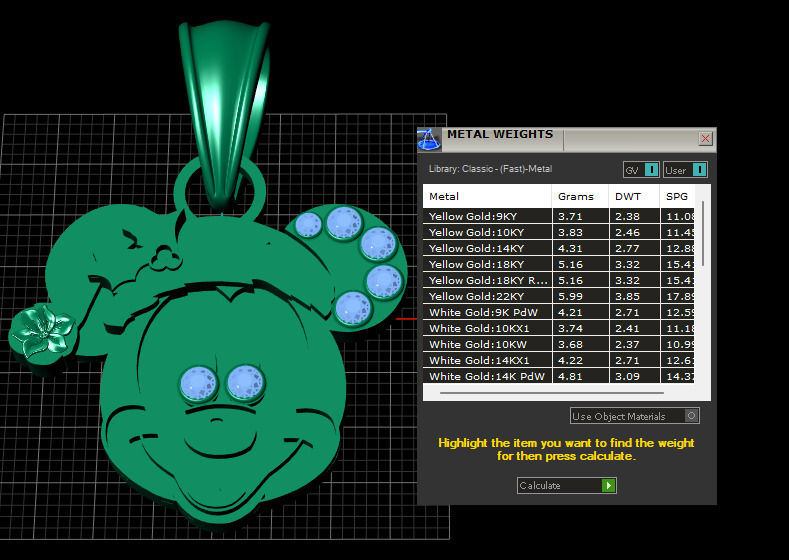 Christmas Pendant 3D printable model 3D print model_6