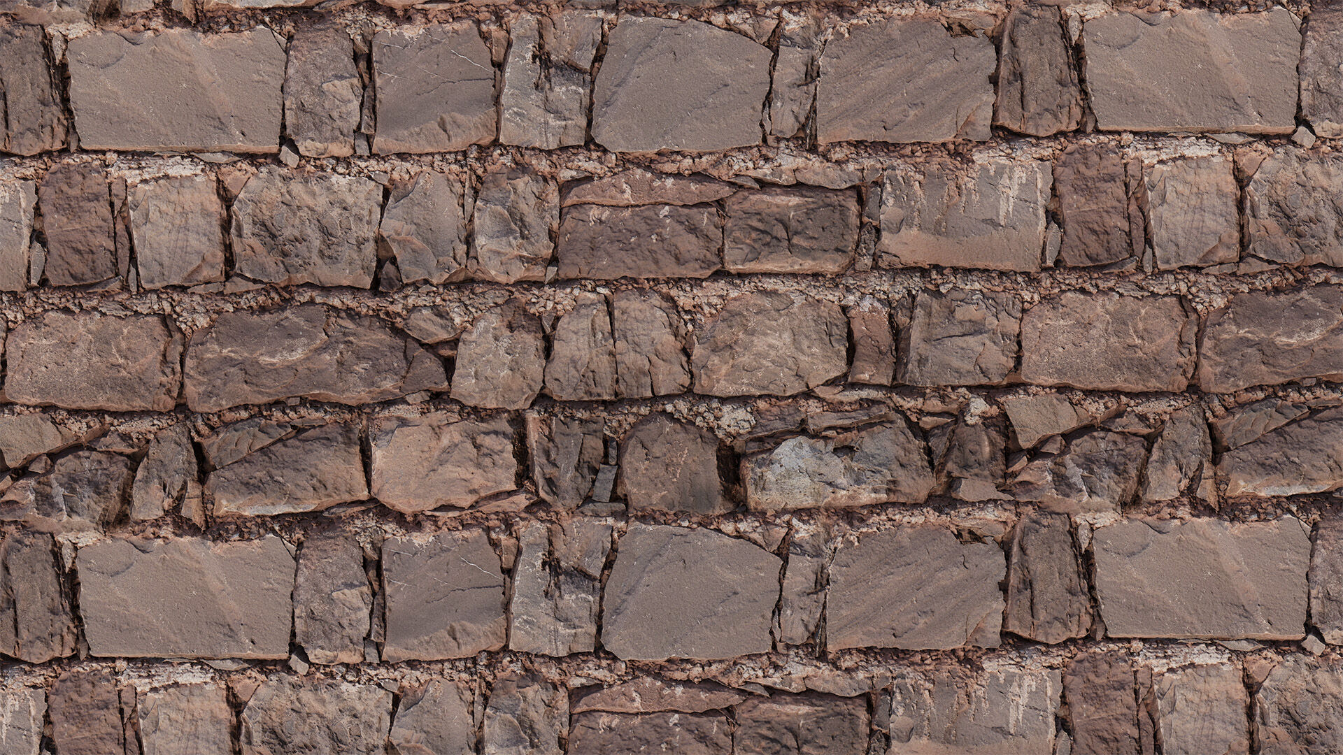Old Stone Wall PBR  Texture_6
