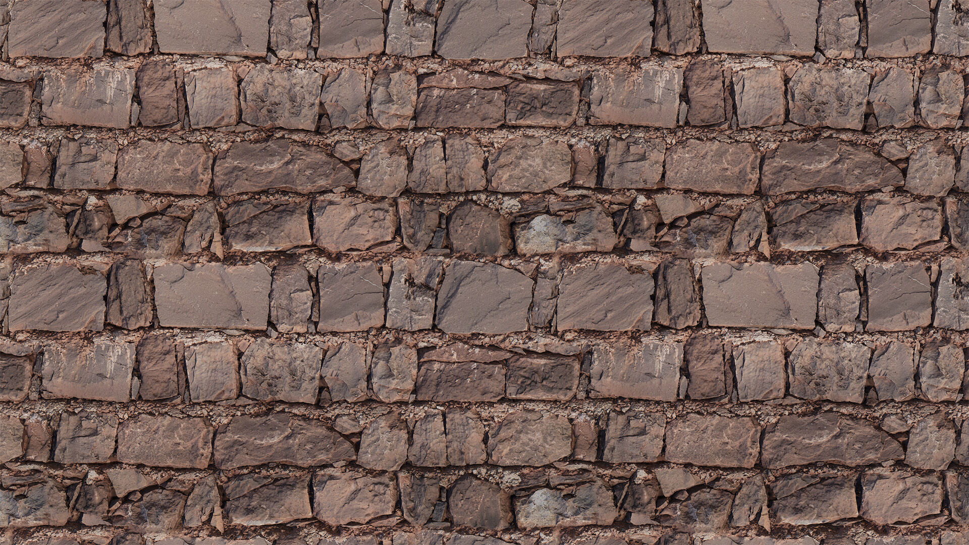 Old Stone Wall PBR  Texture_5