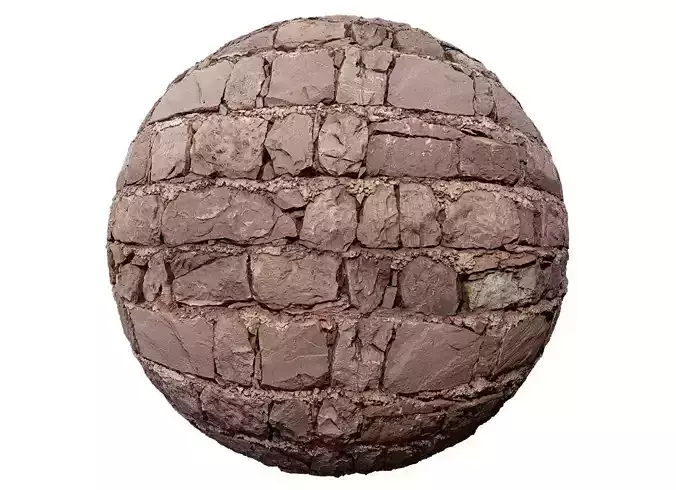 Old Stone Wall PBR  Texture