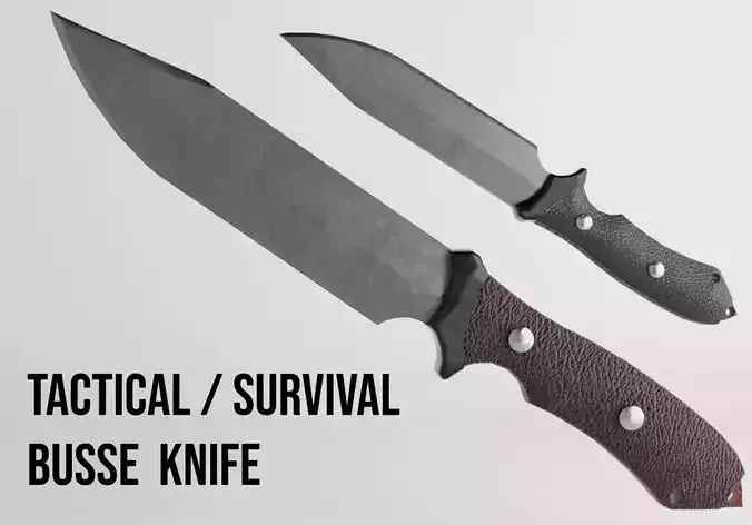 KNIFE Tactical Survival Busse Blade