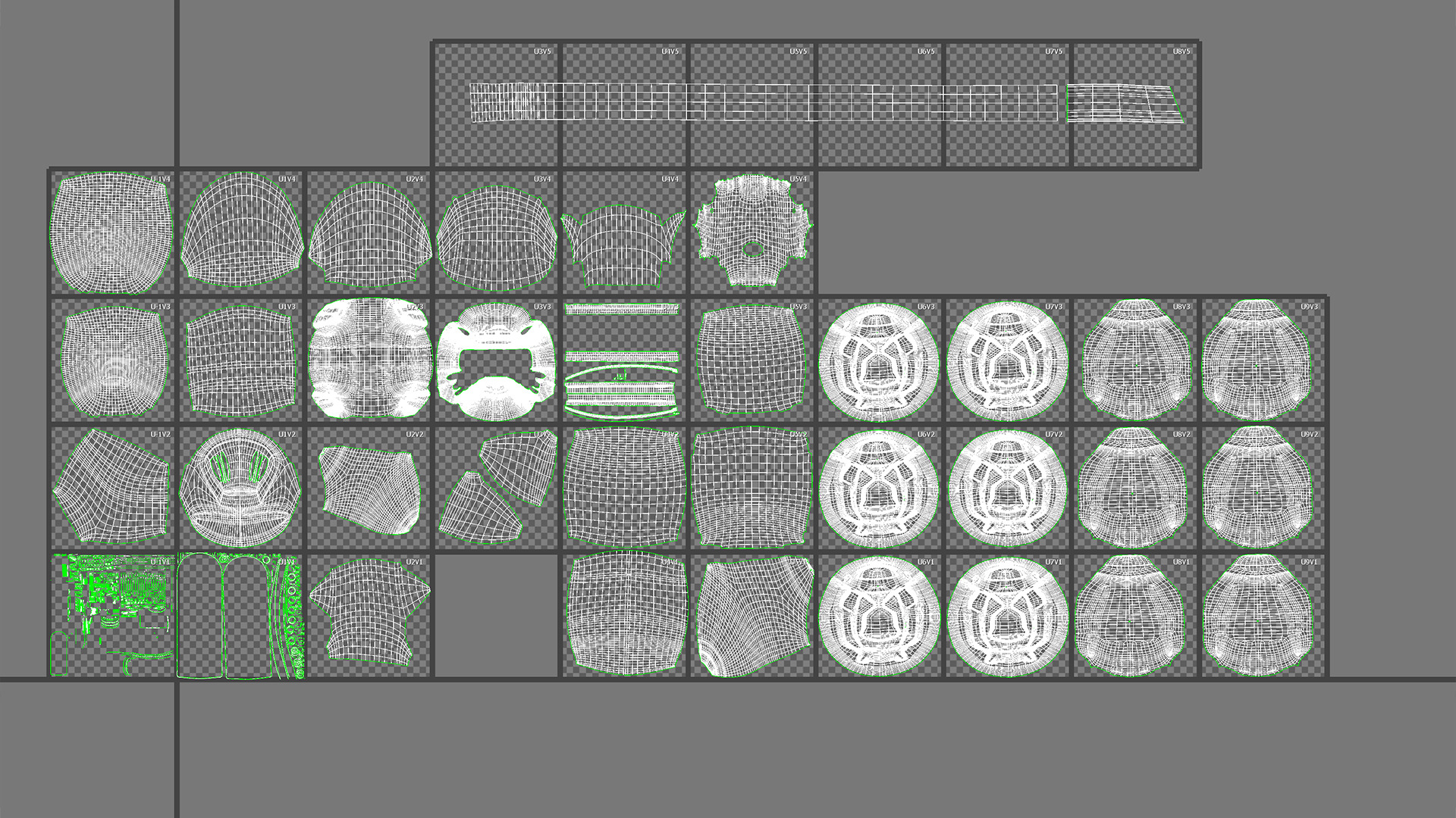 Self-driving car with interior 3D model 3D model_24