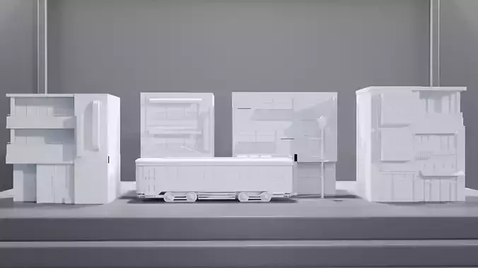 Japanese Street Scene Megapack