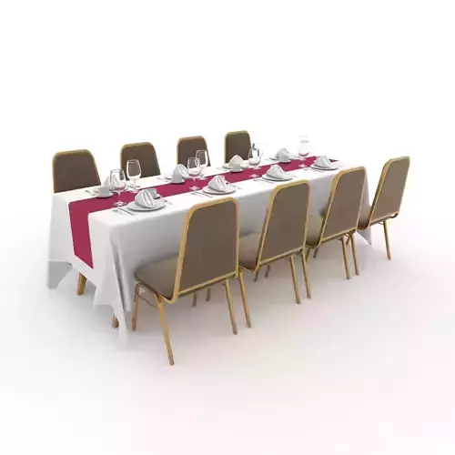 Banquet Table and Chair 81