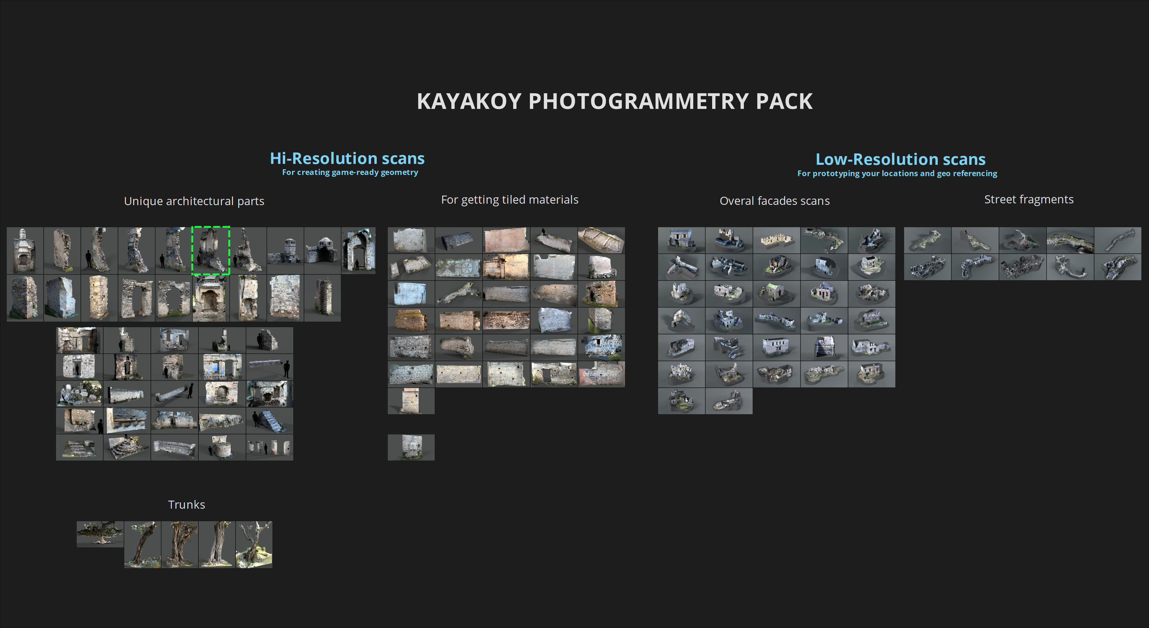 Abandoned House Ruined Part Scan - Broken Wall 05 3D model_21