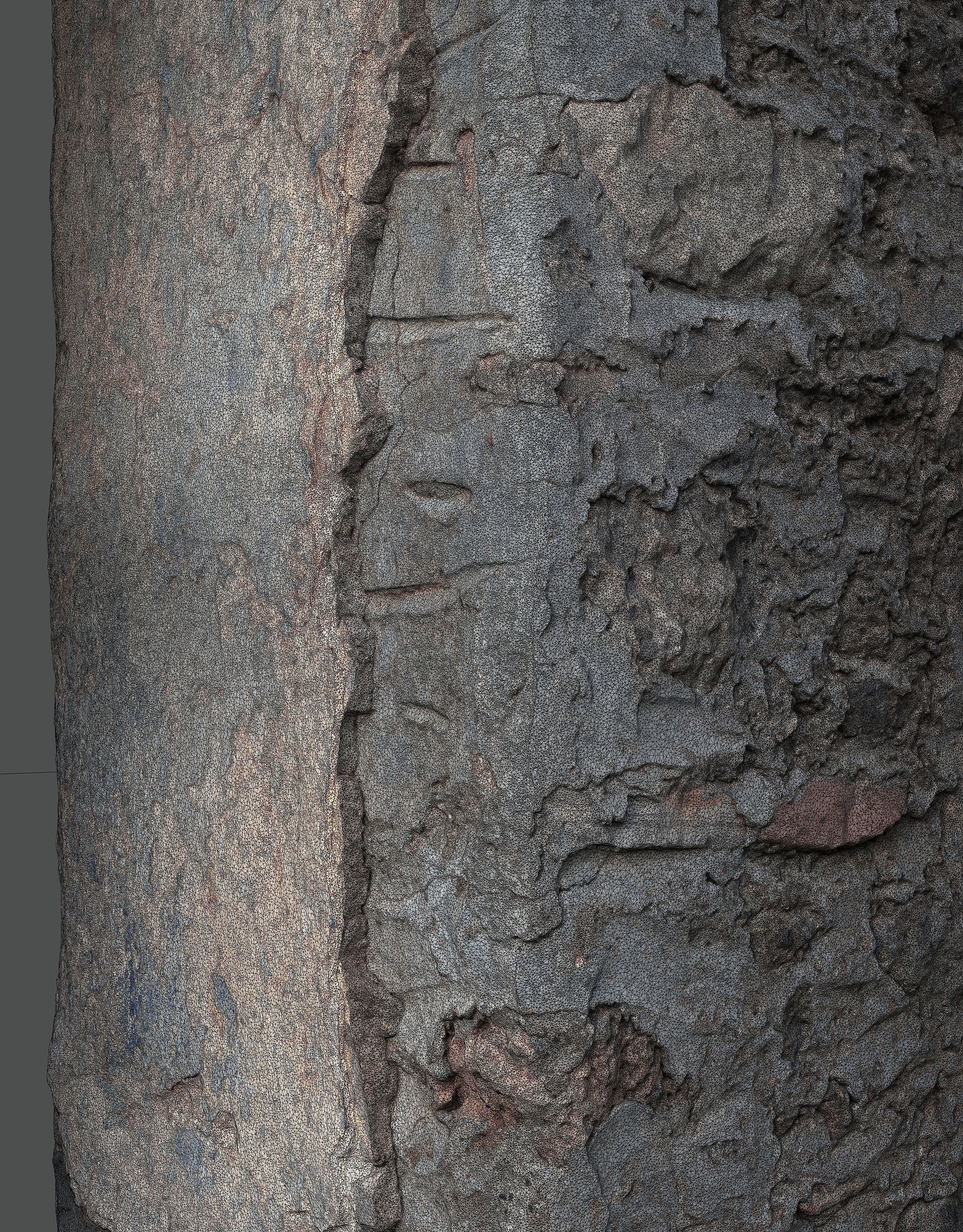 Abandoned House Ruined Part Scan - Broken Wall 05 3D model_14